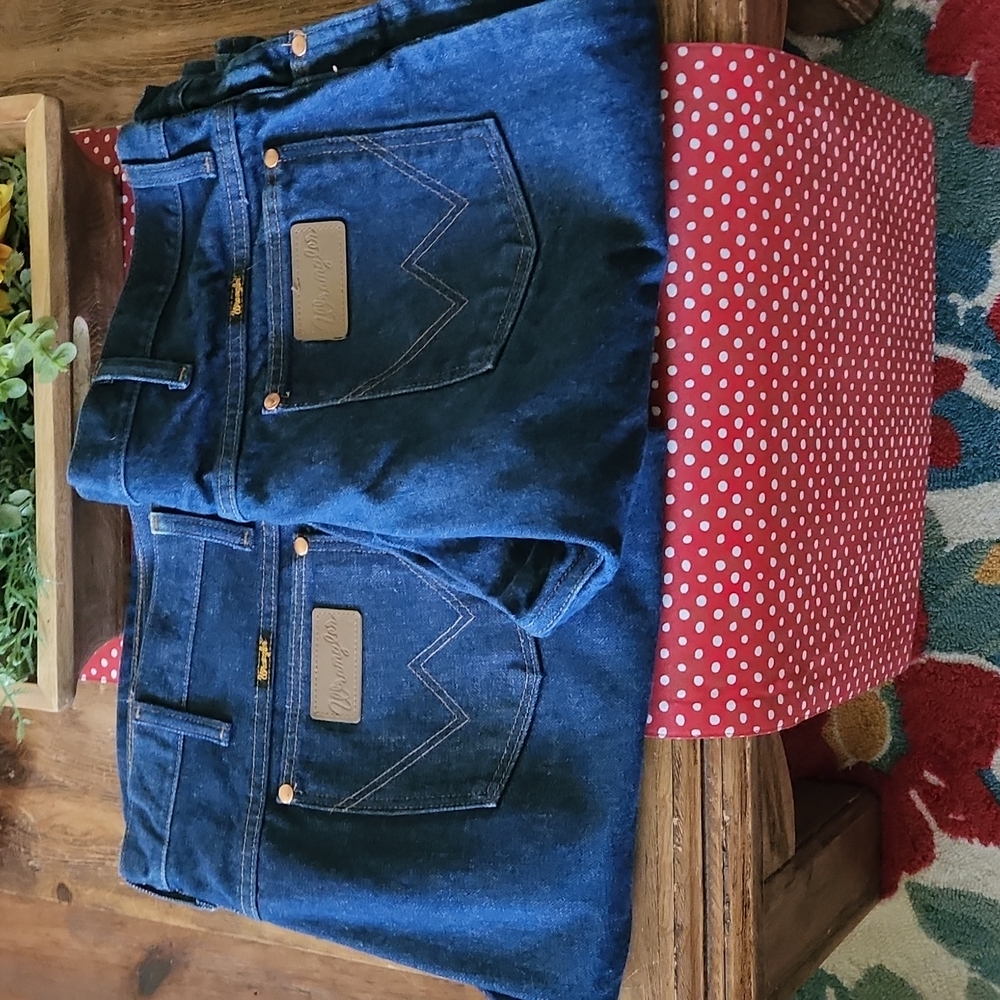 2 pair of pro rodeo wranglers